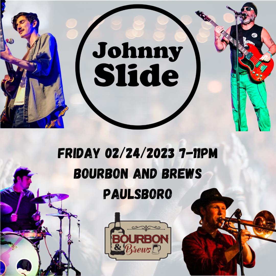 Johnny Slide live at Bourbon & Brews
